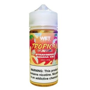 Wet Liquids - Tropical Fusion Strawberry Mango Ice(Xoài Dâu Lạnh) Freebase 100ml